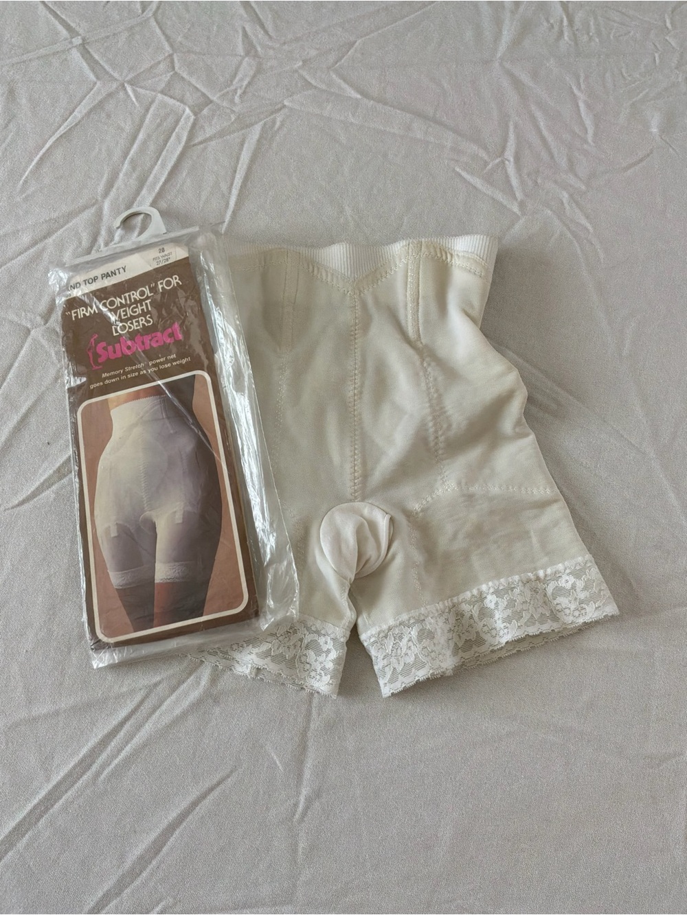 ******* Women's Diet High-Waist Shaping Girdle Shorts with Lace Hem b1 *******
